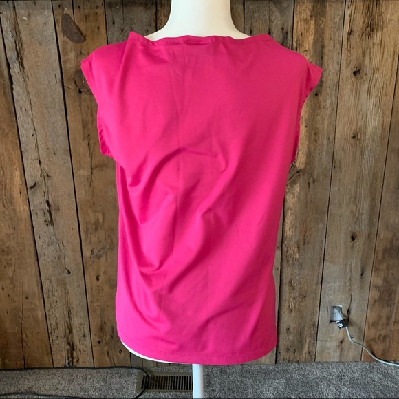 New York & Company Stretch Pink Top - Picture 4 of 4